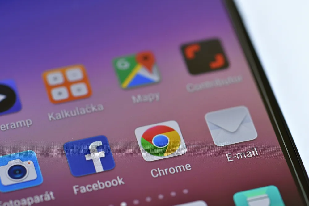 App icons on a new smartphone’s home screen
