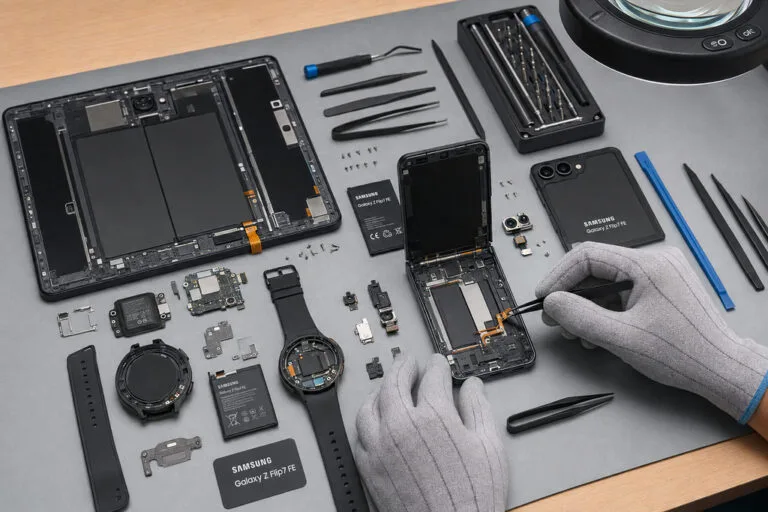 Samsung Galaxy Z Flip7 FE repair (Illustration 01)